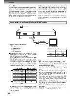 Preview for 16 page of Toshiba CO60PM Owner'S Manual