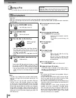 Preview for 20 page of Toshiba CO60PM Owner'S Manual