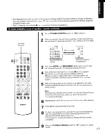 Предварительный просмотр 17 страницы Toshiba Color Stream TP43H95 Owner'S Manual