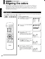 Предварительный просмотр 24 страницы Toshiba Color Stream TP43H95 Owner'S Manual