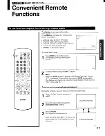 Предварительный просмотр 27 страницы Toshiba Color Stream TP43H95 Owner'S Manual