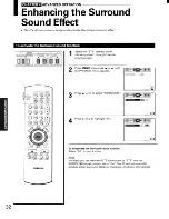 Предварительный просмотр 32 страницы Toshiba Color Stream TP43H95 Owner'S Manual