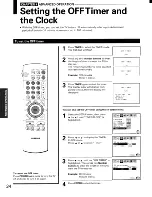 Предварительный просмотр 34 страницы Toshiba Color Stream TP43H95 Owner'S Manual