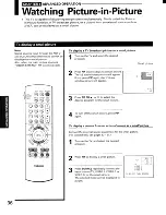 Предварительный просмотр 36 страницы Toshiba Color Stream TP43H95 Owner'S Manual