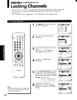 Предварительный просмотр 40 страницы Toshiba Color Stream TP43H95 Owner'S Manual