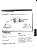 Предварительный просмотр 55 страницы Toshiba Color Stream TP43H95 Owner'S Manual