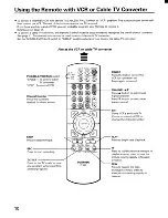 Preview for 10 page of Toshiba ColorStream CN36G97 Owner'S Manual