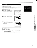 Preview for 39 page of Toshiba ColorStream CN36G97 Owner'S Manual