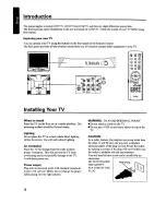 Preview for 4 page of Toshiba ColorStream CZ27V51 Owner'S Manual