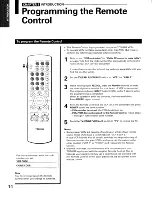 Предварительный просмотр 14 страницы Toshiba ColorStream P71H95 Owner'S Manual