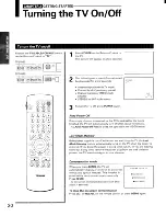 Предварительный просмотр 20 страницы Toshiba ColorStream P71H95 Owner'S Manual