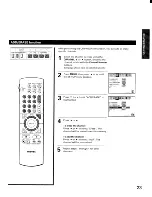 Предварительный просмотр 23 страницы Toshiba ColorStream P71H95 Owner'S Manual