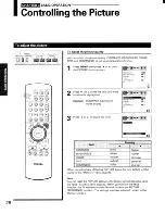 Предварительный просмотр 28 страницы Toshiba ColorStream P71H95 Owner'S Manual