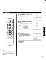 Предварительный просмотр 35 страницы Toshiba ColorStream P71H95 Owner'S Manual