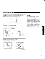 Предварительный просмотр 37 страницы Toshiba ColorStream P71H95 Owner'S Manual