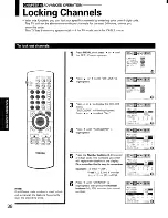 Предварительный просмотр 38 страницы Toshiba ColorStream P71H95 Owner'S Manual