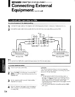 Предварительный просмотр 54 страницы Toshiba ColorStream P71H95 Owner'S Manual