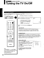 Предварительный просмотр 20 страницы Toshiba ColorStream TP43H60 Owner'S Manual