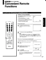 Предварительный просмотр 27 страницы Toshiba ColorStream TP43H60 Owner'S Manual