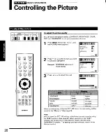 Предварительный просмотр 28 страницы Toshiba ColorStream TP43H60 Owner'S Manual