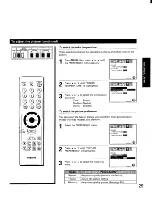 Предварительный просмотр 29 страницы Toshiba ColorStream TP43H60 Owner'S Manual