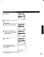 Предварительный просмотр 39 страницы Toshiba ColorStream TP43H60 Owner'S Manual