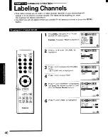 Предварительный просмотр 40 страницы Toshiba ColorStream TP43H60 Owner'S Manual