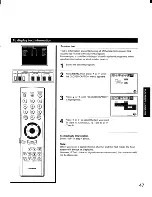 Предварительный просмотр 47 страницы Toshiba ColorStream TP43H60 Owner'S Manual