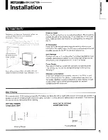 Предварительный просмотр 5 страницы Toshiba ColorStream TP50G90 Owner'S Manual