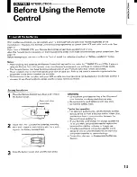 Предварительный просмотр 13 страницы Toshiba ColorStream TP50G90 Owner'S Manual