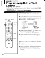 Предварительный просмотр 18 страницы Toshiba ColorStream TP50G90 Owner'S Manual