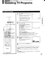 Предварительный просмотр 27 страницы Toshiba ColorStream TP50G90 Owner'S Manual