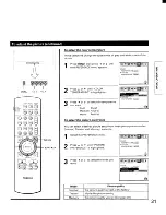 Предварительный просмотр 31 страницы Toshiba ColorStream TP50G90 Owner'S Manual