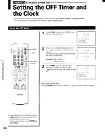 Предварительный просмотр 36 страницы Toshiba ColorStream TP50G90 Owner'S Manual