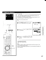 Предварительный просмотр 47 страницы Toshiba ColorStream TP50G90 Owner'S Manual