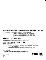 Предварительный просмотр 62 страницы Toshiba ColorStream TP50G90 Owner'S Manual