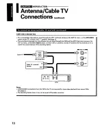 Предварительный просмотр 10 страницы Toshiba ColorStream TP50H60 Owner'S Manual