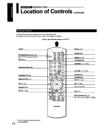 Предварительный просмотр 12 страницы Toshiba ColorStream TP50H60 Owner'S Manual