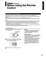 Предварительный просмотр 13 страницы Toshiba ColorStream TP50H60 Owner'S Manual