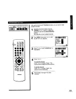 Предварительный просмотр 23 страницы Toshiba ColorStream TP50H60 Owner'S Manual