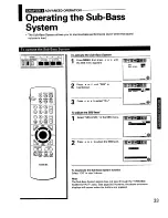 Предварительный просмотр 33 страницы Toshiba ColorStream TP50H60 Owner'S Manual