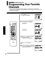 Предварительный просмотр 44 страницы Toshiba ColorStream TP50H60 Owner'S Manual