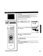 Предварительный просмотр 49 страницы Toshiba ColorStream TP50H60 Owner'S Manual