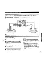 Предварительный просмотр 55 страницы Toshiba ColorStream TP50H60 Owner'S Manual