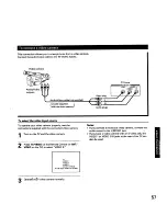 Предварительный просмотр 57 страницы Toshiba ColorStream TP50H60 Owner'S Manual