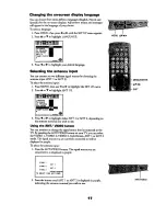 Предварительный просмотр 17 страницы Toshiba ColorStream TZ50V61 Owner'S Manual