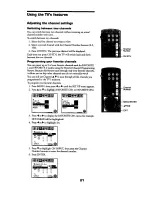 Предварительный просмотр 21 страницы Toshiba ColorStream TZ50V61 Owner'S Manual