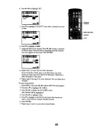 Предварительный просмотр 23 страницы Toshiba ColorStream TZ50V61 Owner'S Manual