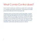 Preview for 4 page of Toshiba Combi control User Manual