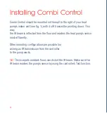 Preview for 12 page of Toshiba Combi control User Manual